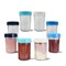 Acorn Baby Food Containers 8 Pack - 8oz Glass Jar Small Containers with Lids